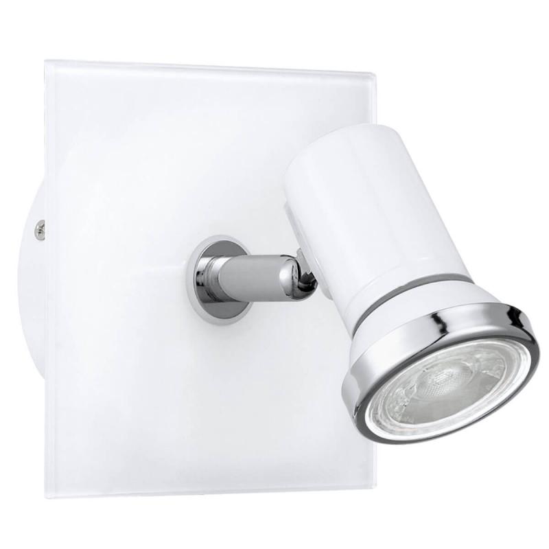 TAMARA 1 1L Vägglampa Vit/Krom