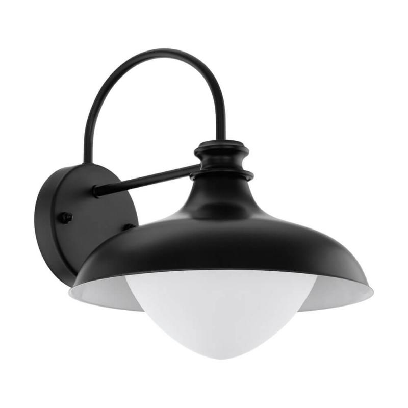SOSPIRO Vägglampa E27 29,5cm Svart IP44