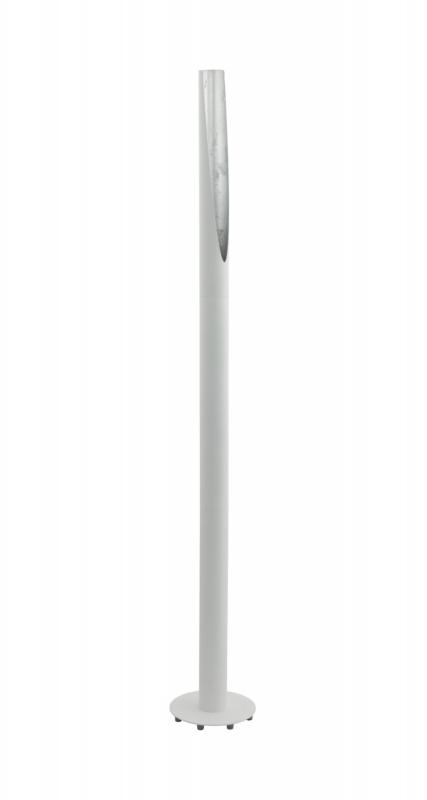 BARBOTTO Golvlampa 137cm LED Vit/Silver
