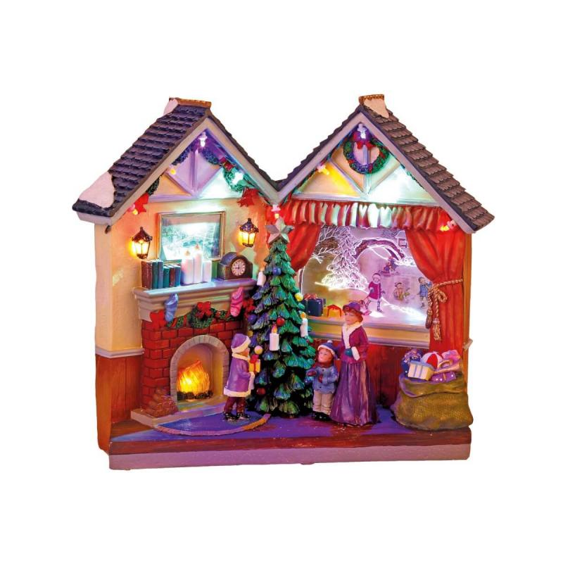 PANORAMA CARDIFF 28cm 15LED Flerfärgad