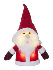 JOYLIGHT Tomte Dekoration 24cm Röd