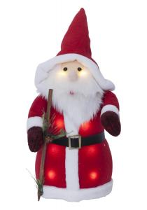 JOYLIGHT Tomte Dekoration 38cm Röd