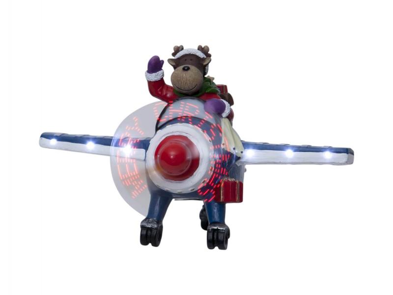 KIDSVILLE Panorama Flygplan 24cm Flerfärgad