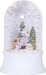 VINTER Bordsdekoration Tomte Batteri 19cm Vit