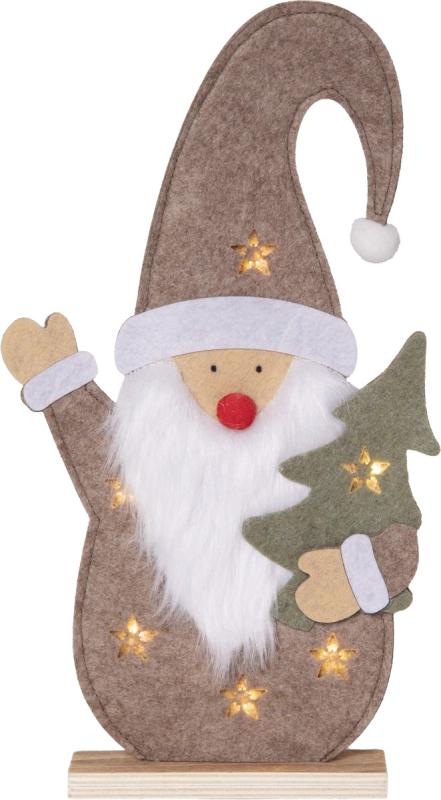 FABBE Inomhusdekoration Batteri 30cm Beige