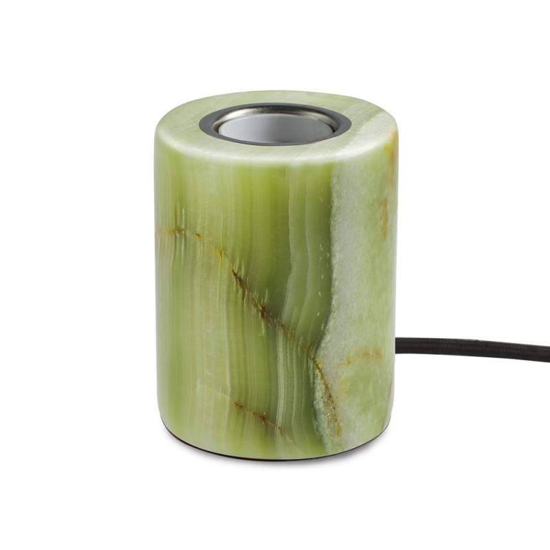 JADE Lampfot E27 10,5cm Grön