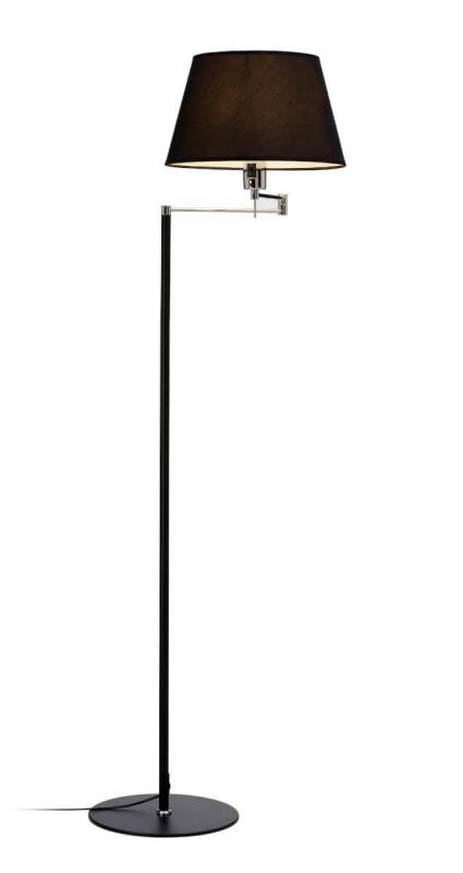 SVING Golvlampa 150cm Svart/Krom