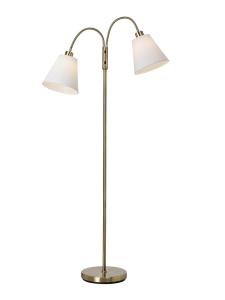 DUETT Golvlampa 140cm Antik/Vit