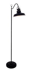 NEW HAVEN Golvlampa 145cm Antiksvart/Guld