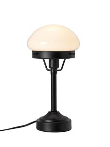 MINI STRINDBERG Bordslampa 30cm Svart/Opal