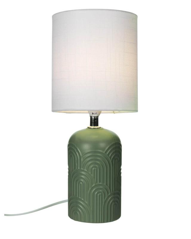 ARCHIE Bordslampa 35,5cm Grön/Vit skärm