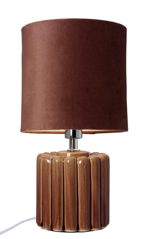 COLLONE Bordslampa 34,5cm Brun