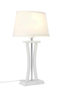 NEW CHELSEA Bordslampa 47cm Vit