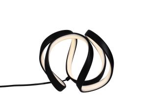 WAVE LED Bordslampa 18cm Svart