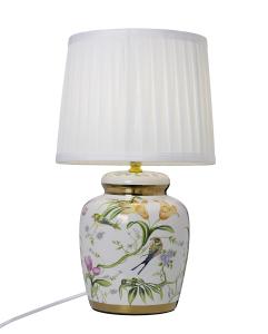 MINI KLASSISK Grön Bordslampa 30,5cm Grön/Vit