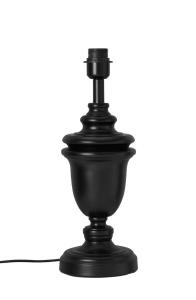 COTTEX Lampfot E27 43cm Svart