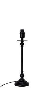 COTTEX Lampfot 39cm Svart