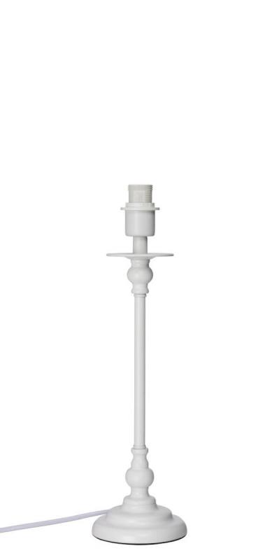 COTTEX Lampfot 39cm Vit