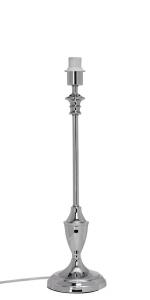 COTTEX Lampfot 48cm Krom