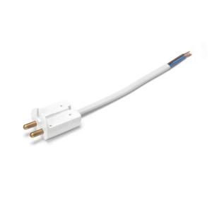 TAKKONTAKT Ojordad 19cm Kabel Vit Cottex