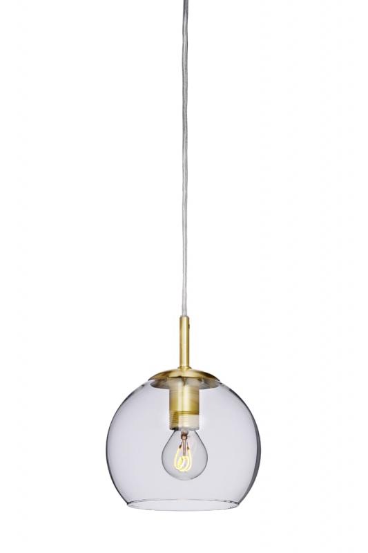 CAPELLA Fönsterlampa 18,5cm Borstad Mässing/Glas