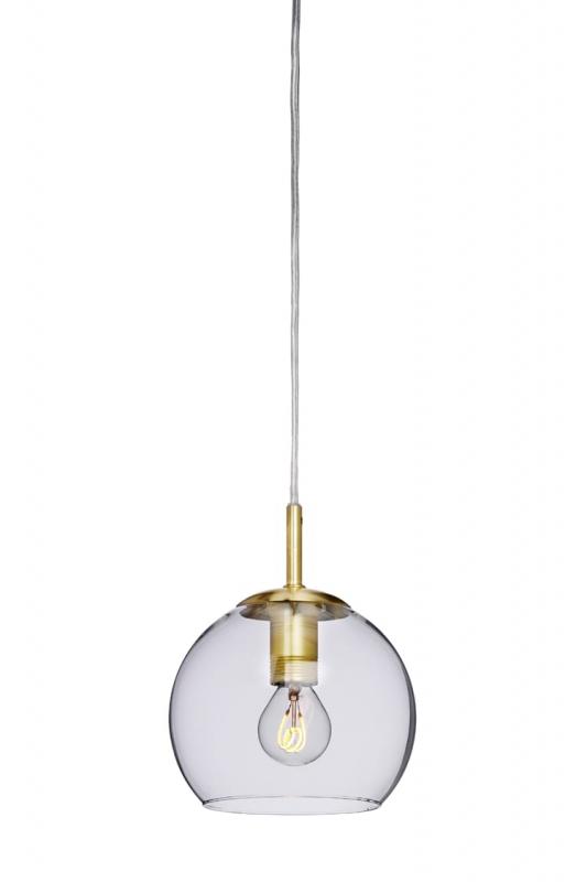 CAPELLA Fönsterlampa 18,5cm Borstad Mässing/Glas