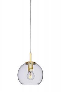 CAPELLA Fönsterlampa 18,5cm Borstad Mässing/Glas