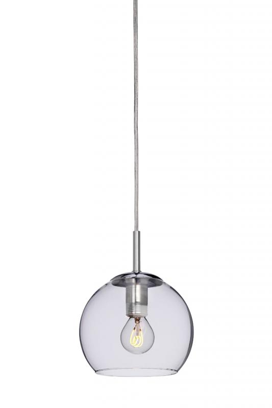CAPELLA Fönsterlampa 18,5cm Krom/Glas