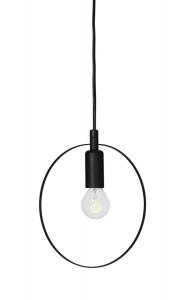 SPARTAN RINGO Fönsterlampa 20cm Svart