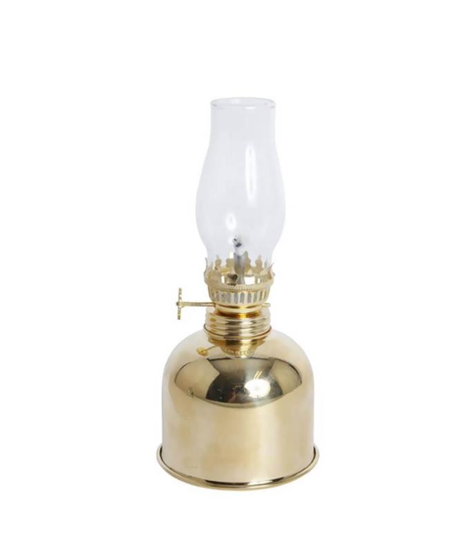 Klassisk Fotogenlampa 19cm Guld