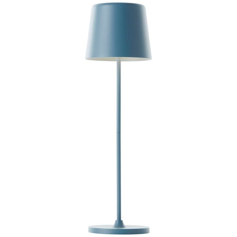 KAAMI Bordslampa USB-Laddbar 37cm Ljusblå IP44