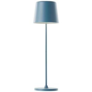 KAAMI Bordslampa USB-Laddbar 37cm Ljusblå IP44