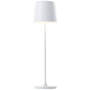 KAAMI Bordslampa USB-Laddbar 37cm Mattvit IP44