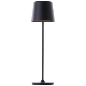 KAAMI Bordslampa USB-Laddbar 37cm Mattsvart IP44