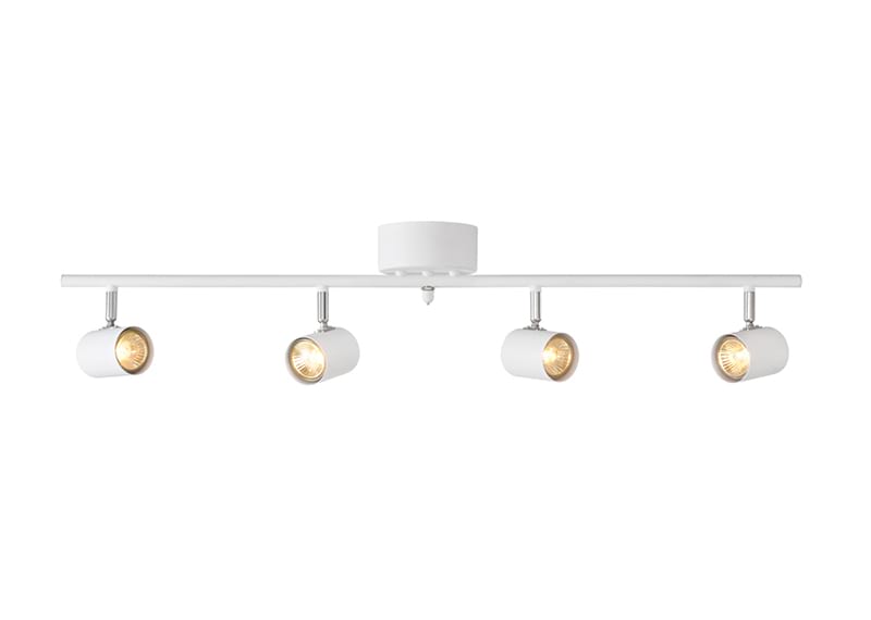 ALPHA Takspot Skena 4a Vit 83cm