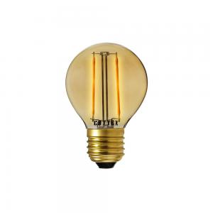 E27 Klotlampa 2W 180lm 2200K Amber