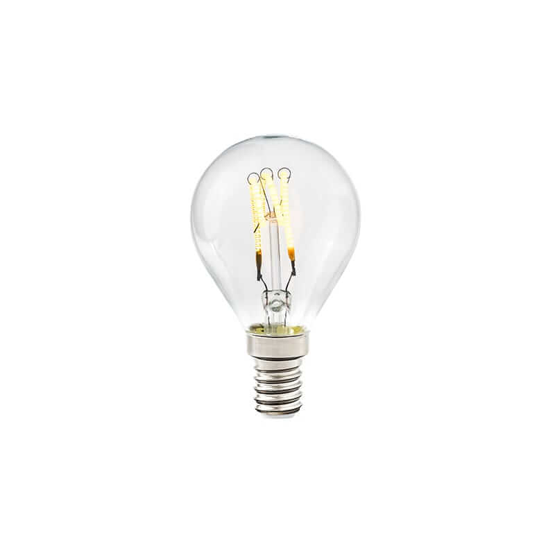 E14 3-Stegs Dimbar Klot 3.5W 2700K 250lm Klar LED-Lampa