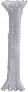 TEXTILKABEL 5 meter Vit