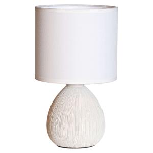 MADISON Bordslampa 25cm Beige/Vit skärm