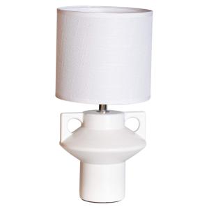 MATEO Bordslampa 34cm Vit/Vit skärm