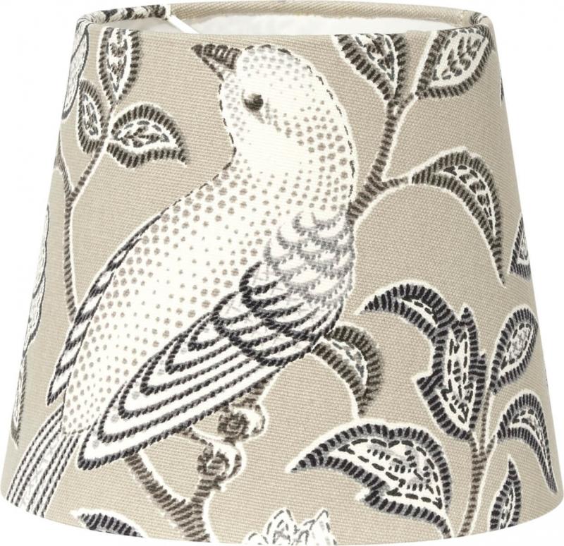 MIA MÖNSTRAD Lampskärm 14/10cm Birdsong Beige