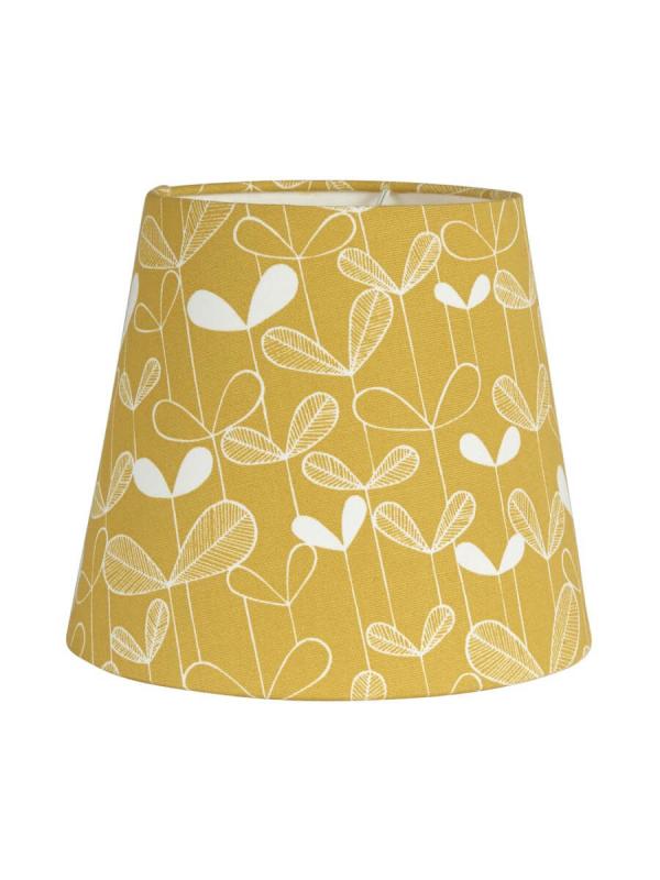 MIA Lampskärm 17/13cm Mönstrad Sapling Gul