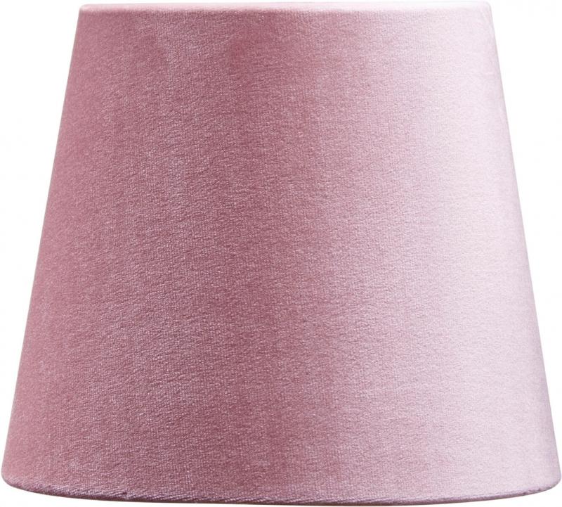 MIA SAMMET Lampskärm 17/13cm Klarrosa