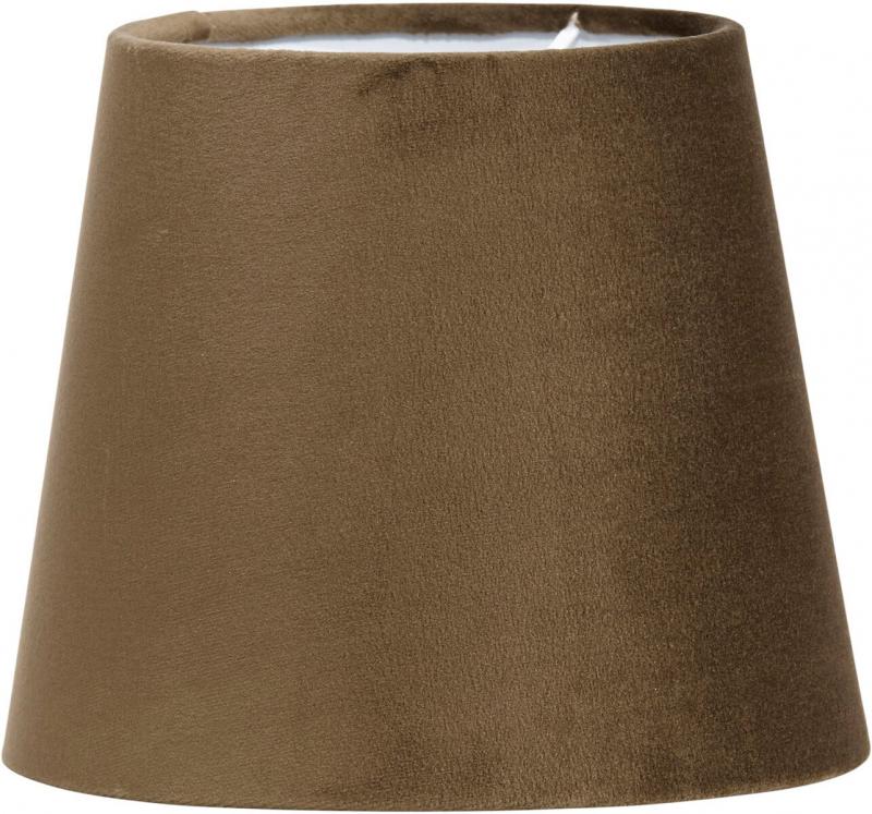 MIA SAMMET Lampskärm 17/13cm Brun