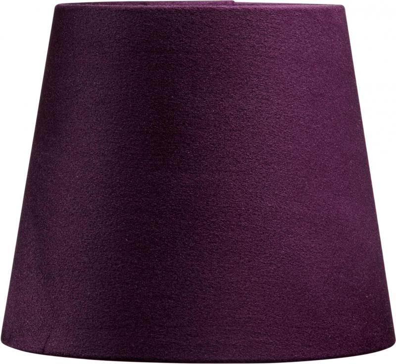 MIA SAMMET Lampskärm 20/14cm Plommon