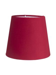 MIA Lampskärm 24/18cm Sammet Klarröd