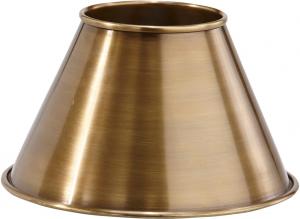 CLASSIC Metallskärm 19/10cm Antikmässing