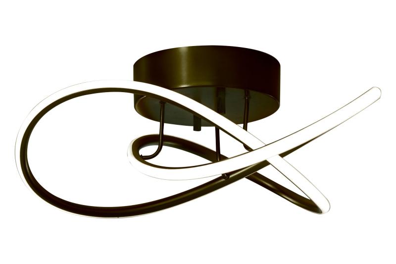 ROLLER Plafond LED 50cm Svart