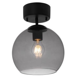 SALLE Plafond 23cm Svart/Rökfärgad