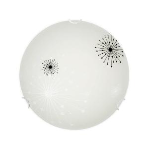 STELLA LED-Plafond 30cm Frostad/Mönster